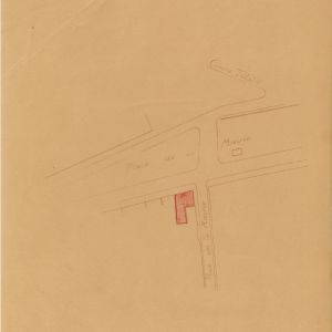 Boucherie municipale, document papier, 29x21 cm, 1930, AMV – Le Rize.