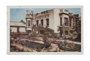 Carte postale Villa Lafont, faade et jardin, 1947