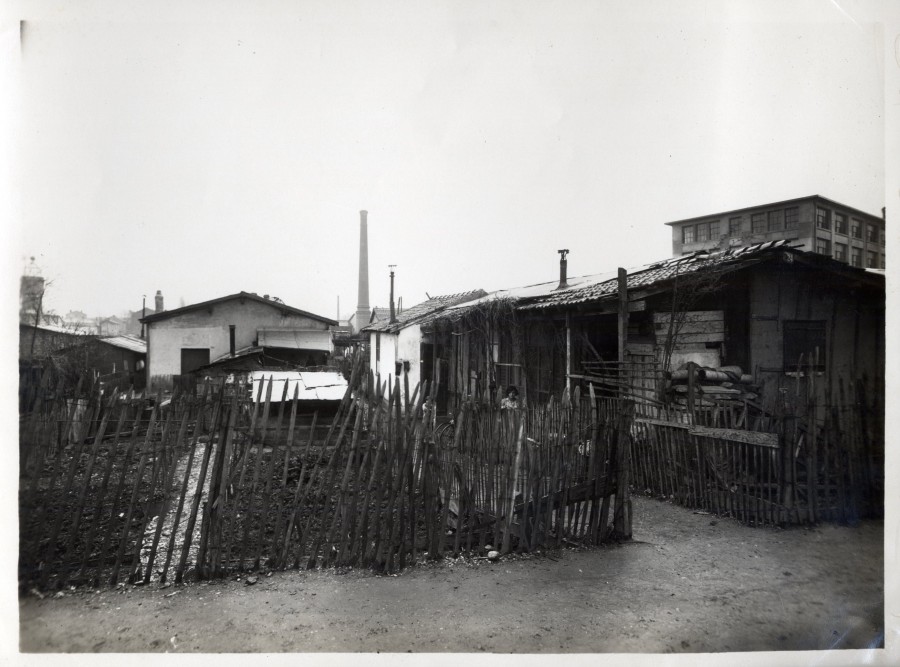 Habitat prcaire, rue de France, 1932 - 1934