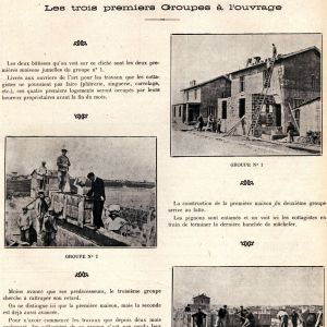 Reportage pour le Bulletin municipal, années 1930