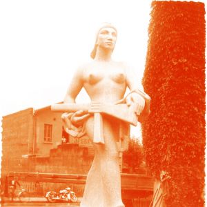 Projet de statue pour les morts de la libration, Georges Salendre [sculpteur], Sylvestre [photographe]. 