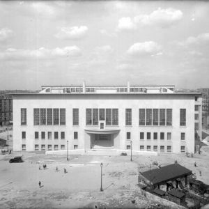 Hôtel de ville de Boulogne-Billancourt, 1934, Archives municipales de Boulogne-Billancourt.