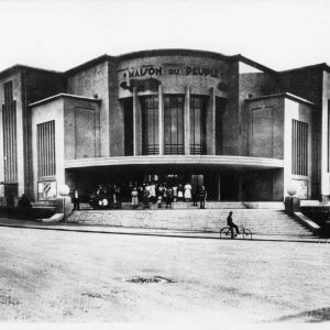 Maison du peuple de Vénissieux inaugurée le 3 juin 1934, photographie, Archives municipales de Vénissieux, 1 R.