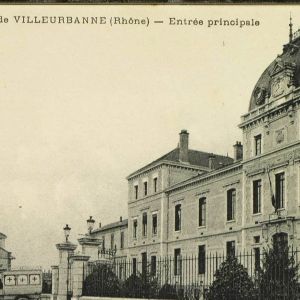 Hôpital-hospice, 1917, carte-postale. AMV, 2Fi138