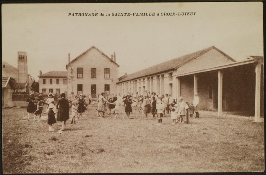 Patronage de la Sainte-Famille  Croix-Luizet, annes 1930