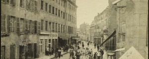 La grande rue des Charpennes (actuelle rue Gabriel Péri) vers 1920