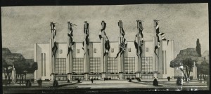 Projet de façade du Stadium, 1933 (4Fi182)