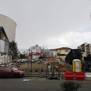 Après la démolition (9 mars 2020)