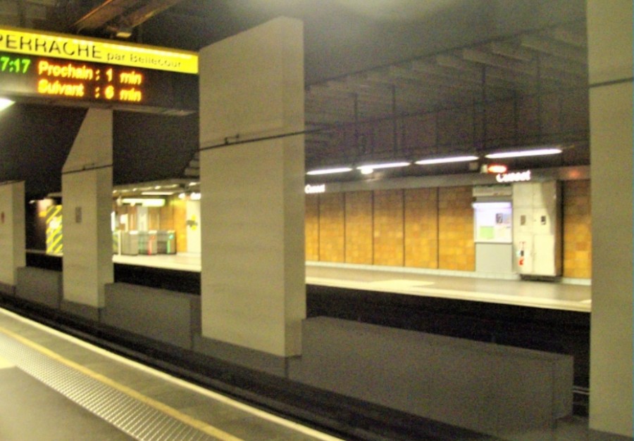 Station de métro Cusset