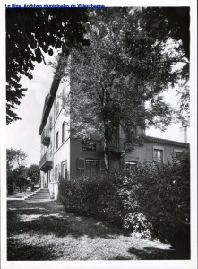 Grande rue des Charpennes : maison des Hospices civils dite "Maison du bourreau", 1930.