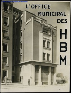 Habitations Bon Marché, groupe d'immeubles rue Michel Servet. [cote 4Fi52]