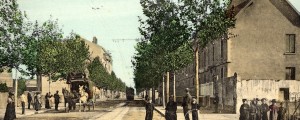 Cours Emile-Zola, carte postale couleur