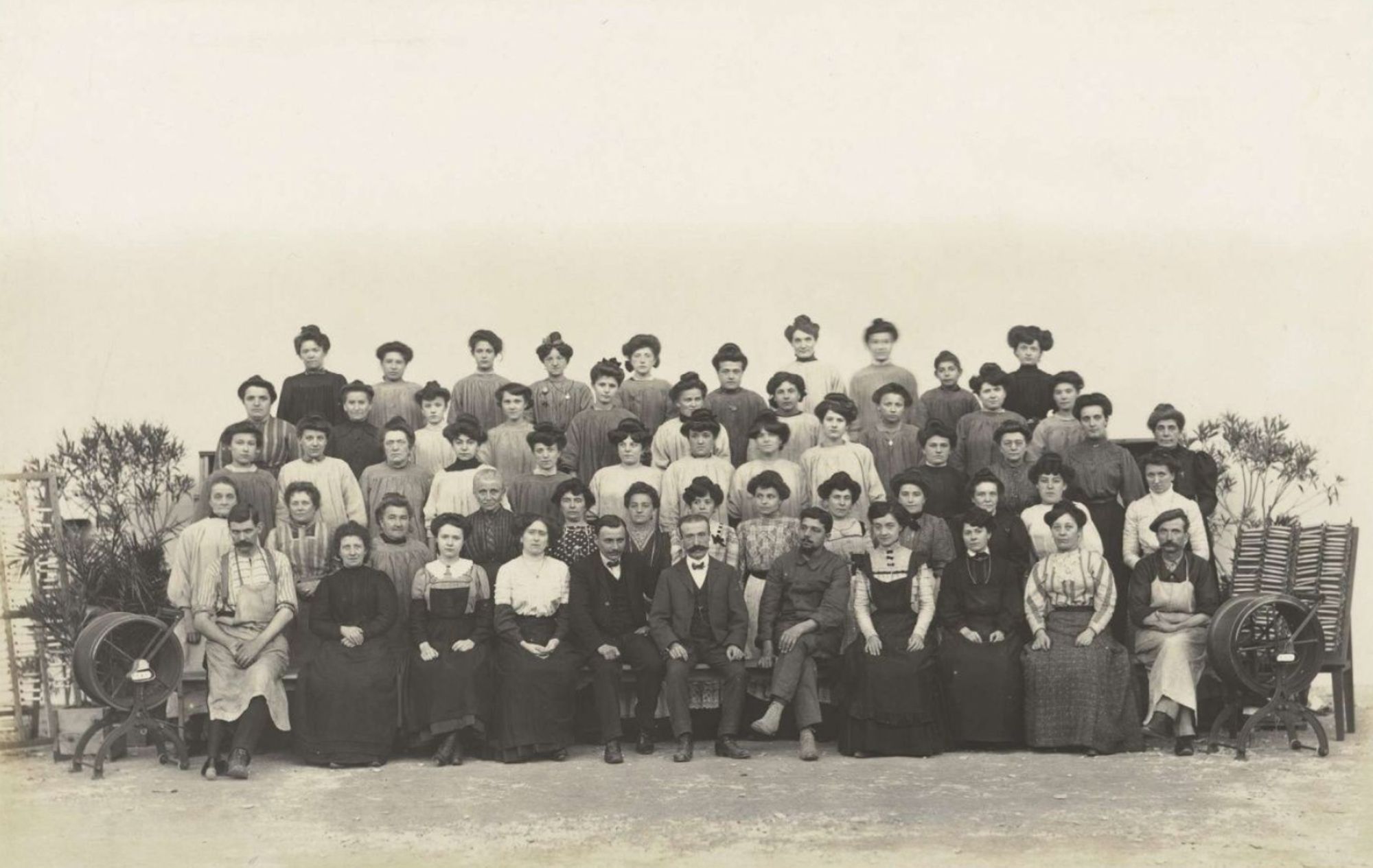  La Maison Dognin et son personnel en 1910