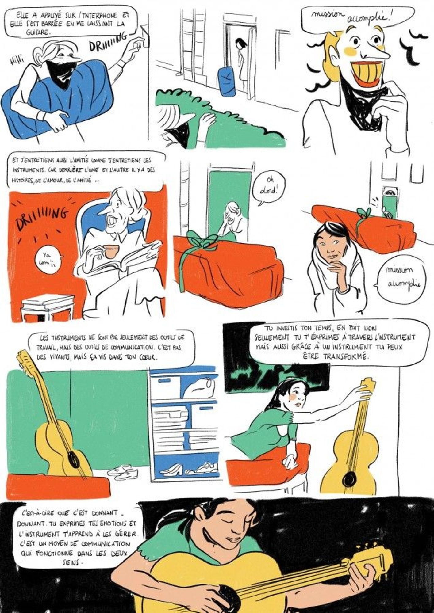 Six portraits villeurbannais par un groupe d'étudiant.e.s