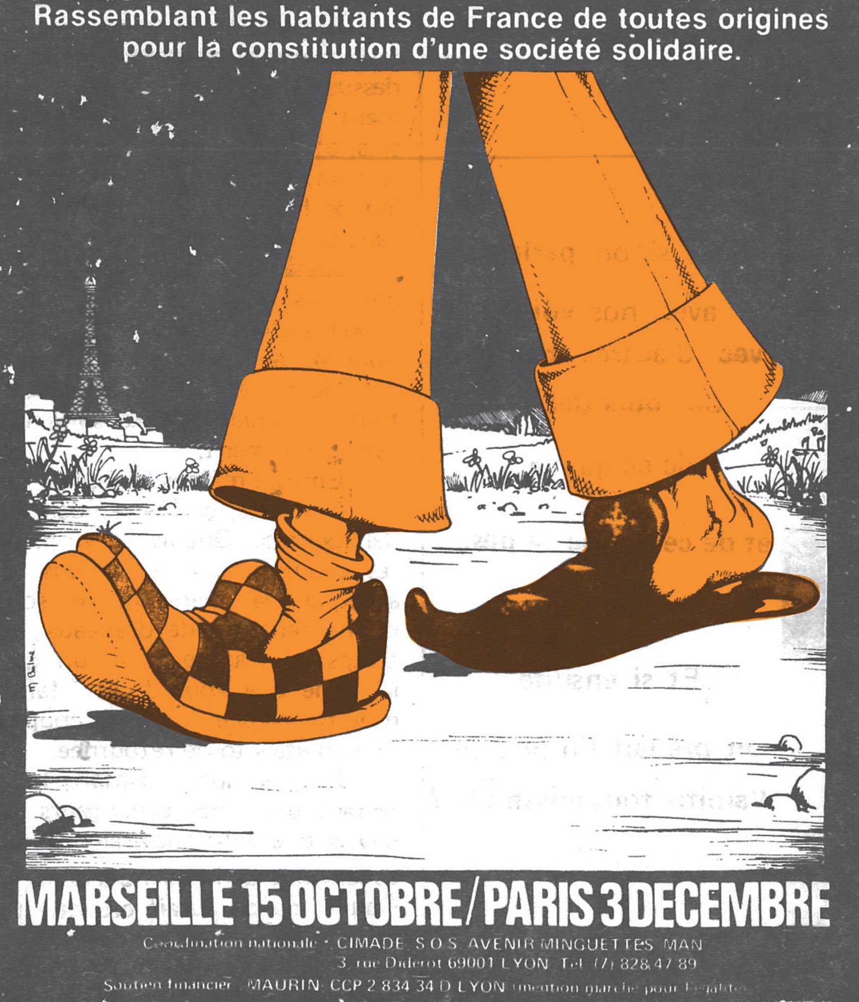 Marche pour l'égalité et contre le racisme, 1983, DR.