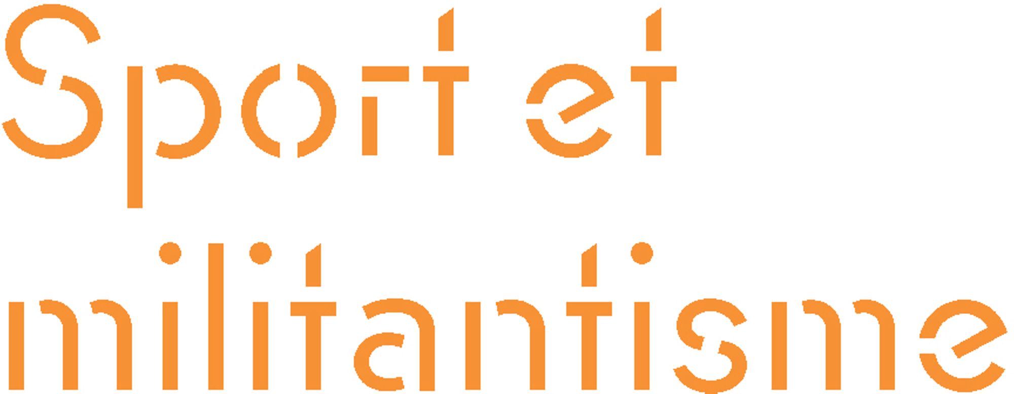 Sport et militantisme