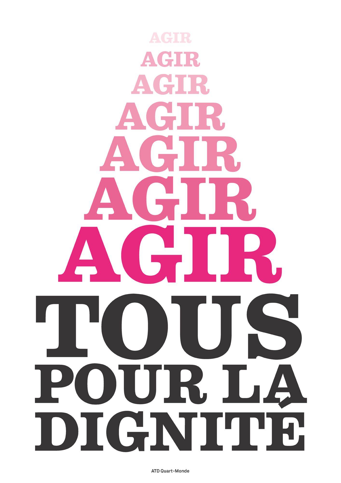 Agir tous pour la dignité