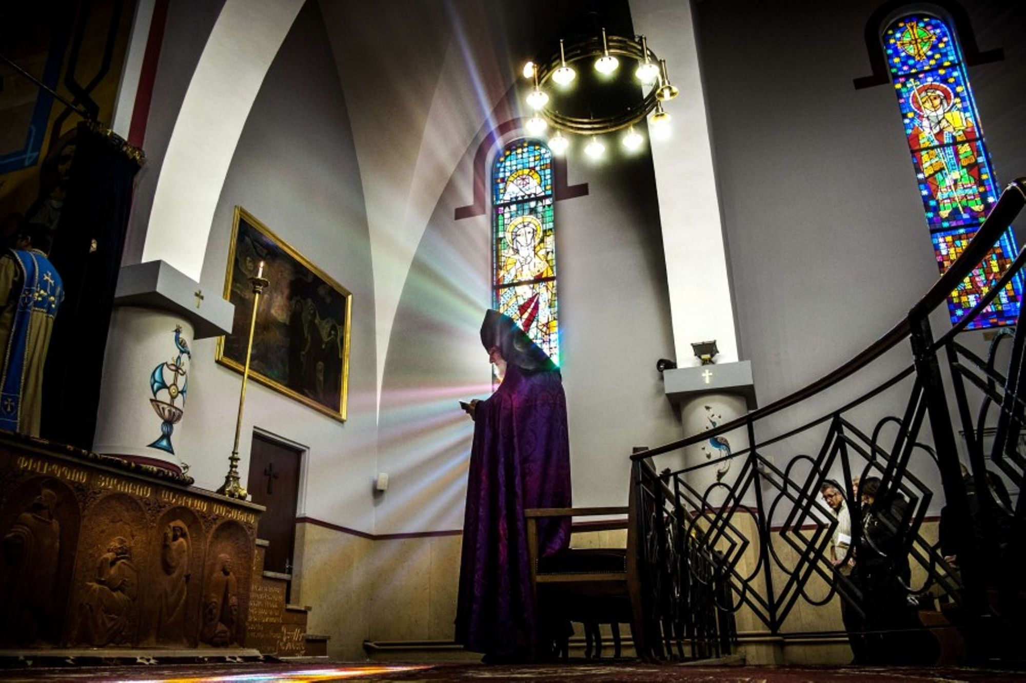 Église apostolique arménienne Saint-Jacques de Lyon © Bruno Ansellem