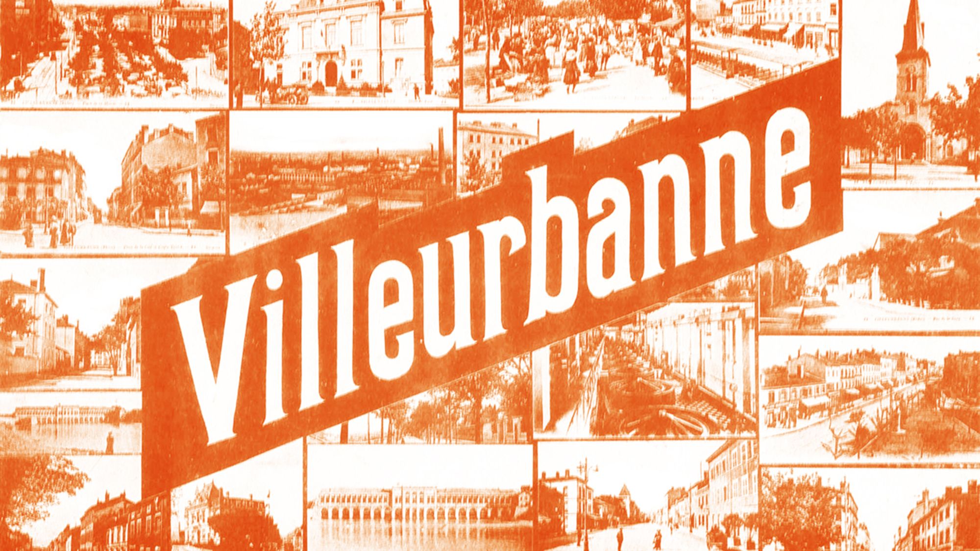 Villeurbanne, Levy Fils et Cie. Carte Postale à partir de photographies. Archives municipales de Villeurbanne / Le Rize, 2Fi 250.