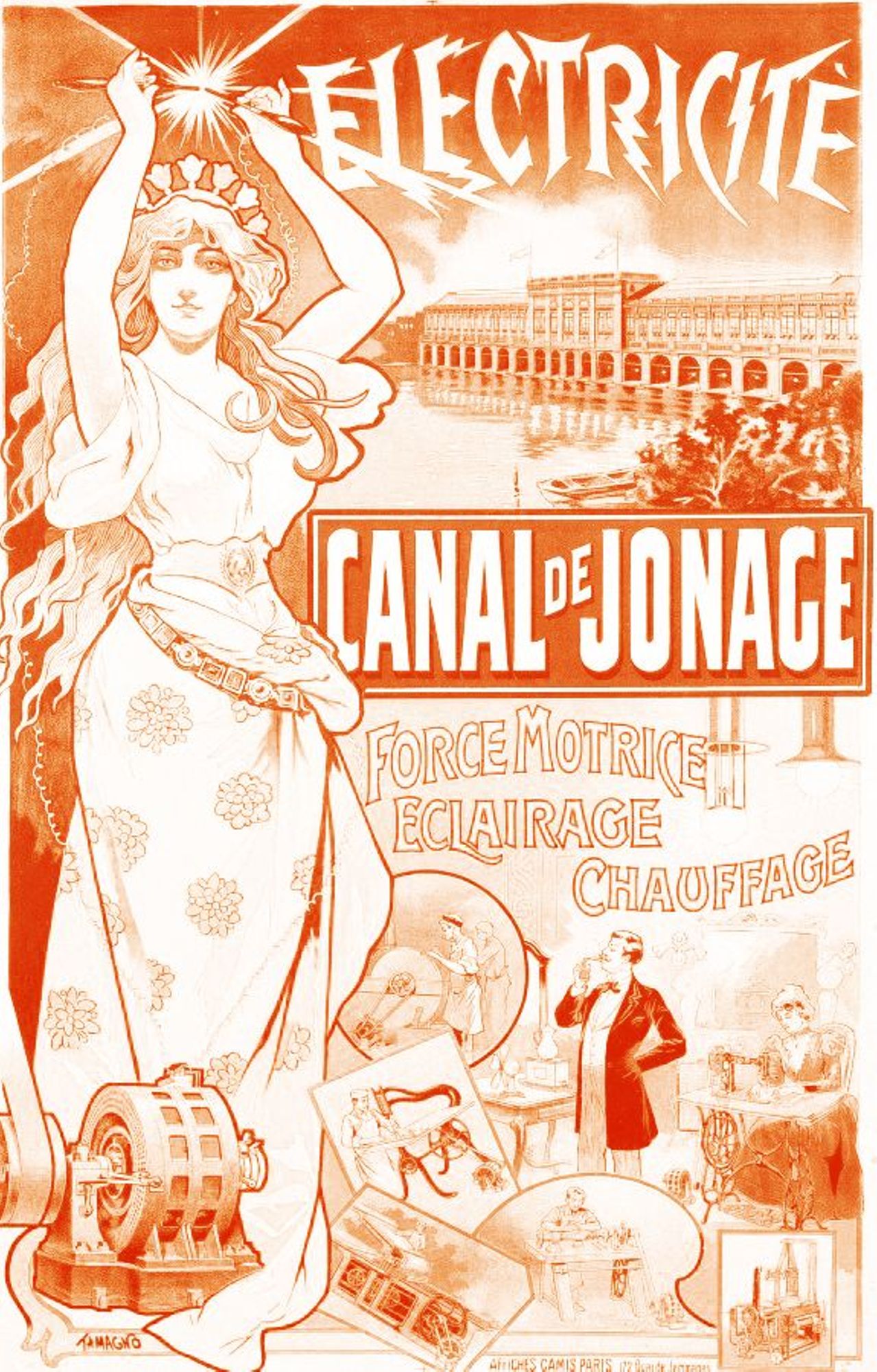 La Fée électricité dompte le Rhône