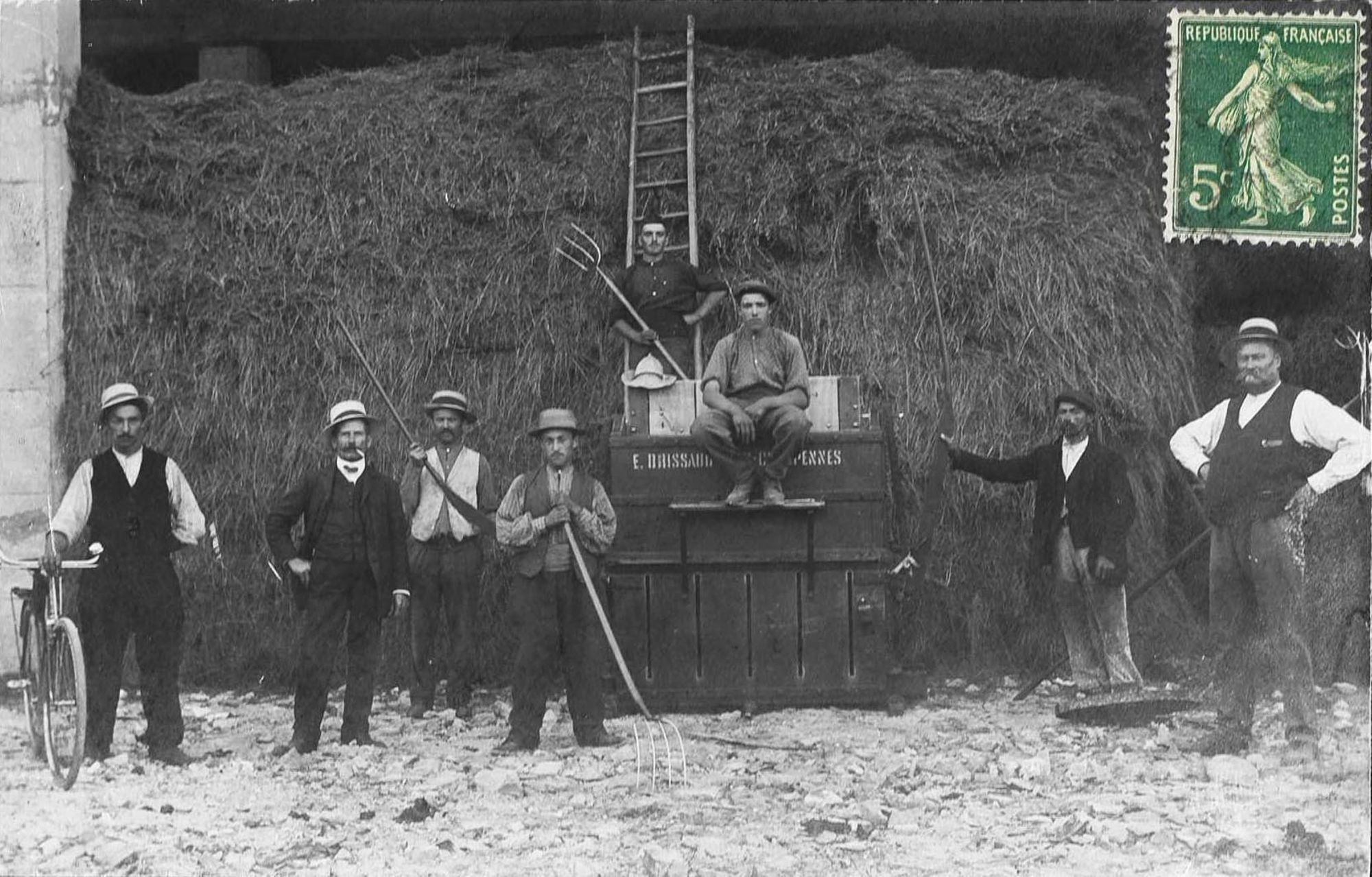 Marchand de fourrages E. Brissaud ou Taillandier 54 grande rue des Charpennes], Paris, R. Guilleminot, Boespflug et Cie. Archives municipales de Villeurbanne / Le Rize, 2 Fi 84.