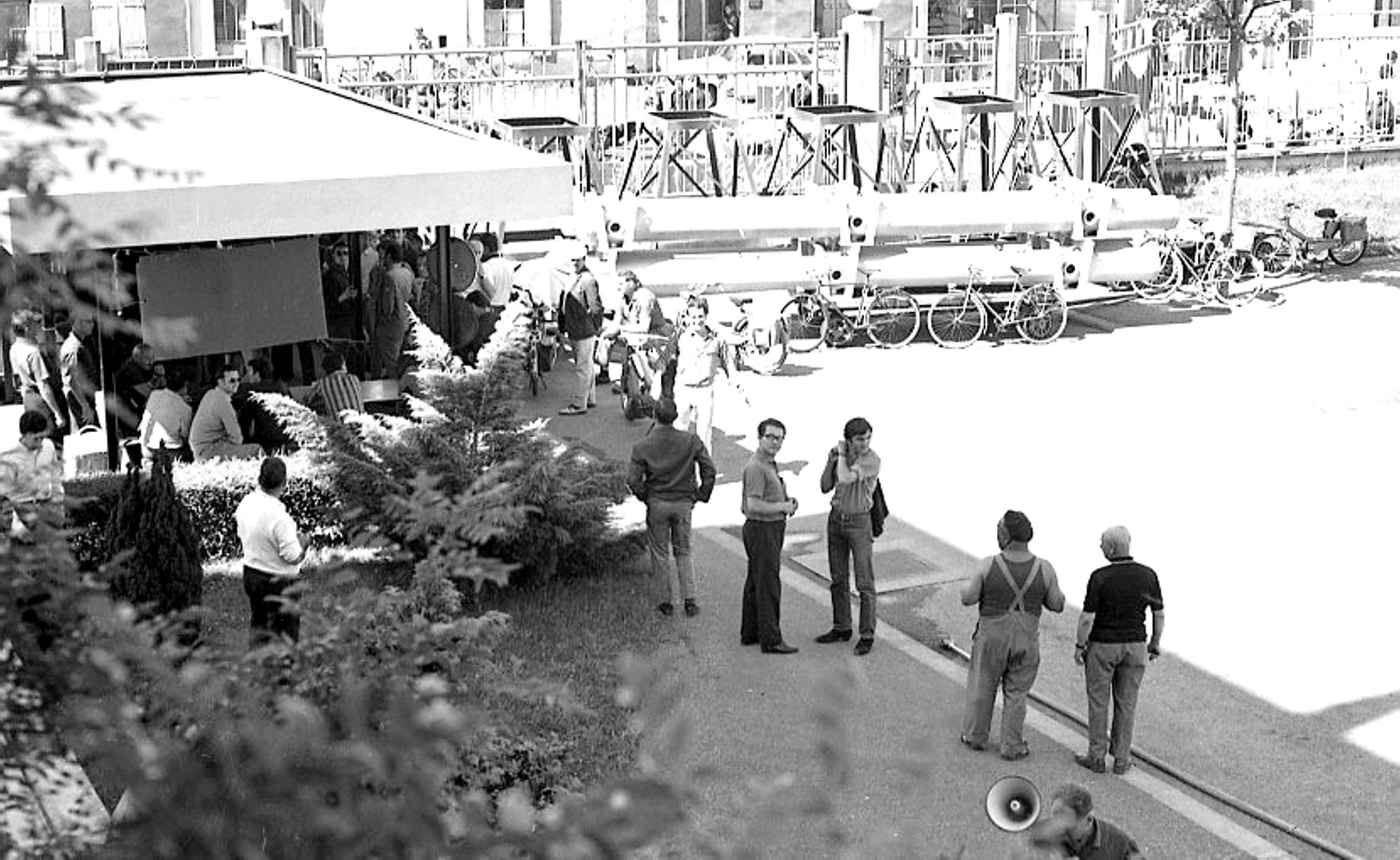 Manifestation syndicale de mai 68