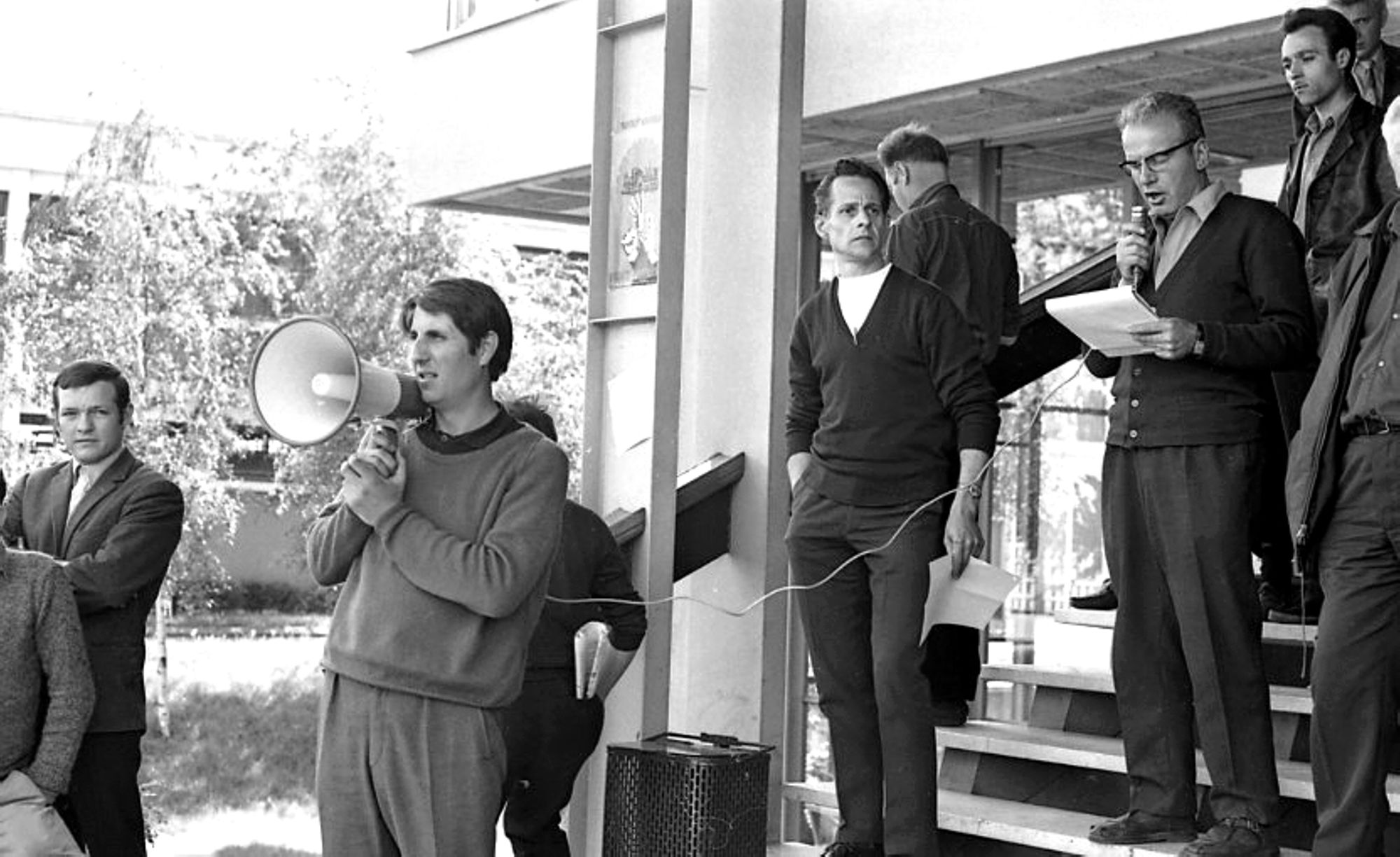 Manifestation syndicale de mai 68