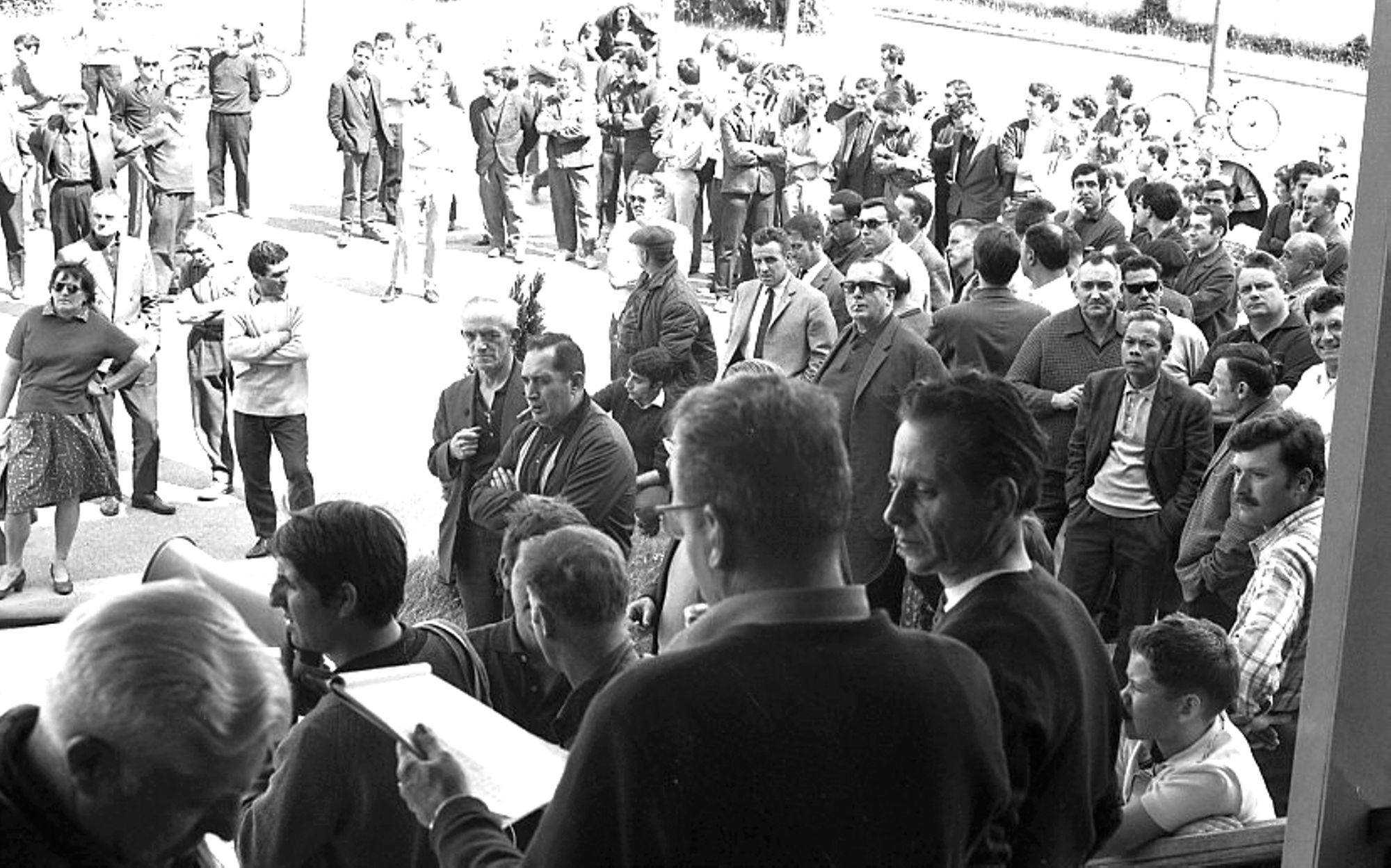 Manifestation syndicale de mai 68