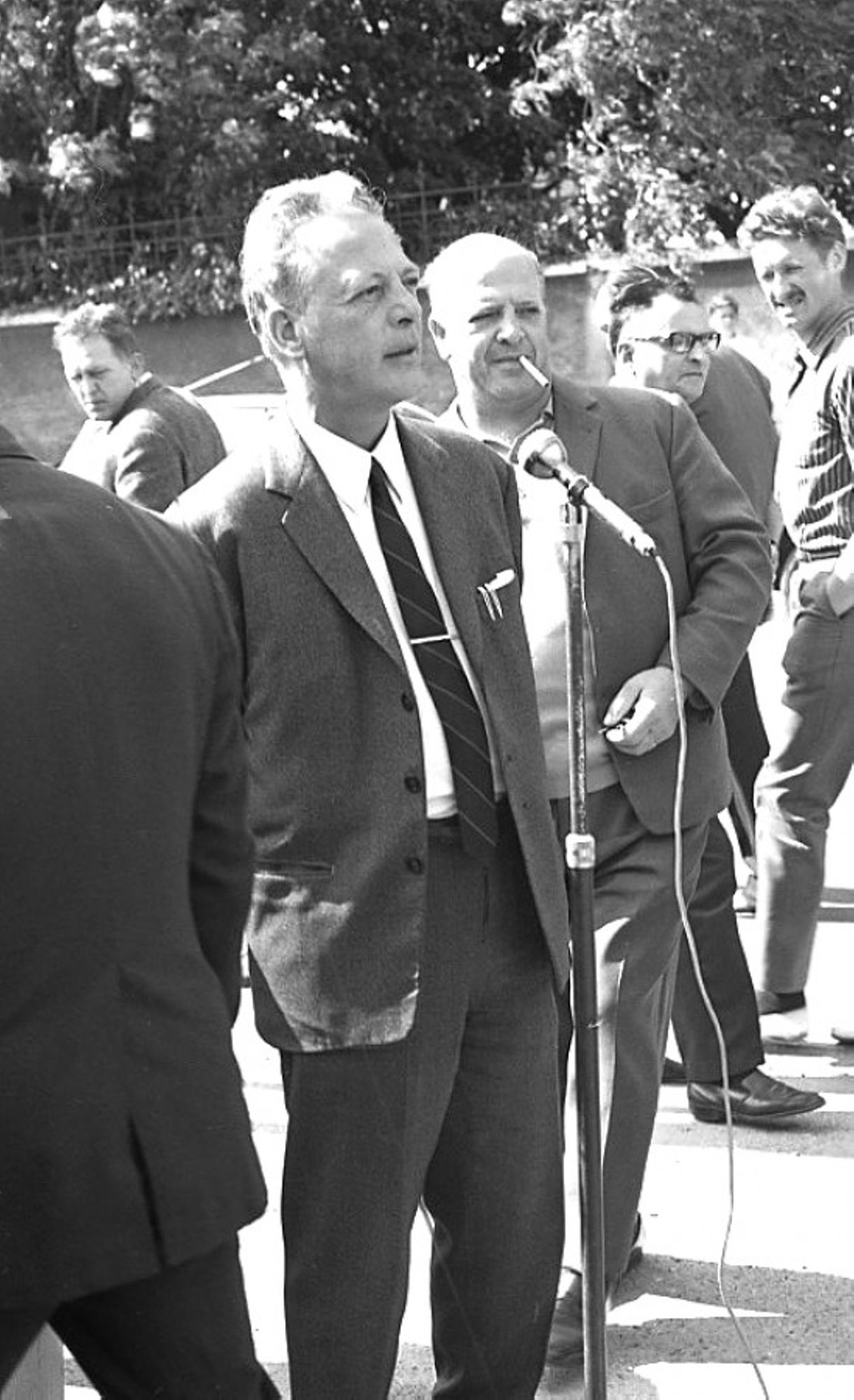 Manifestation syndicale de mai 68