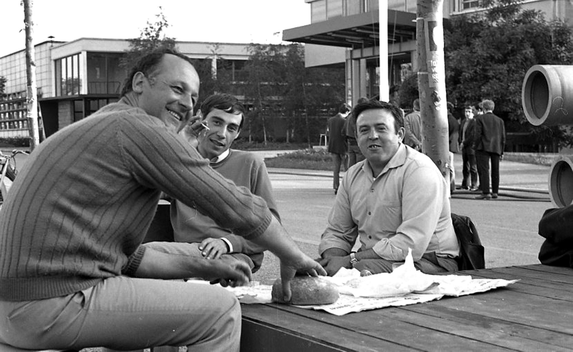 Manifestation syndicale de mai 68