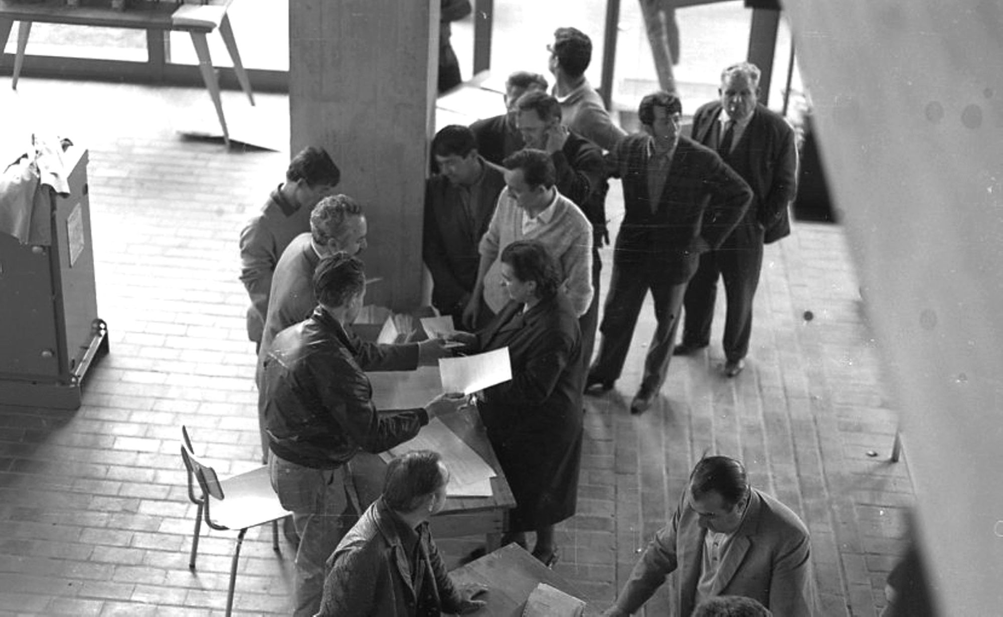 Manifestation syndicale de mai 68