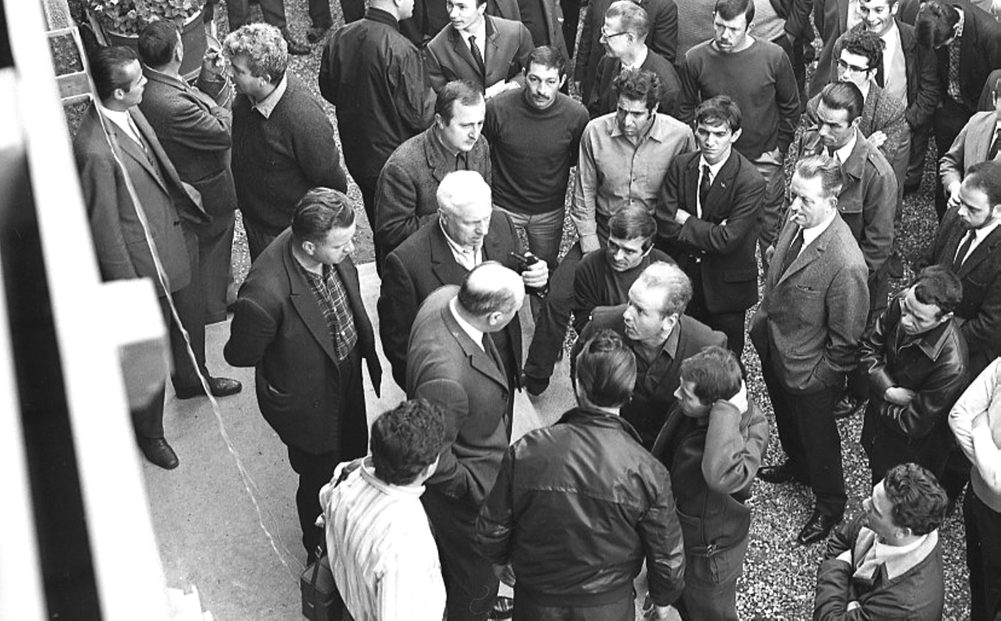 Manifestation syndicale de mai 68