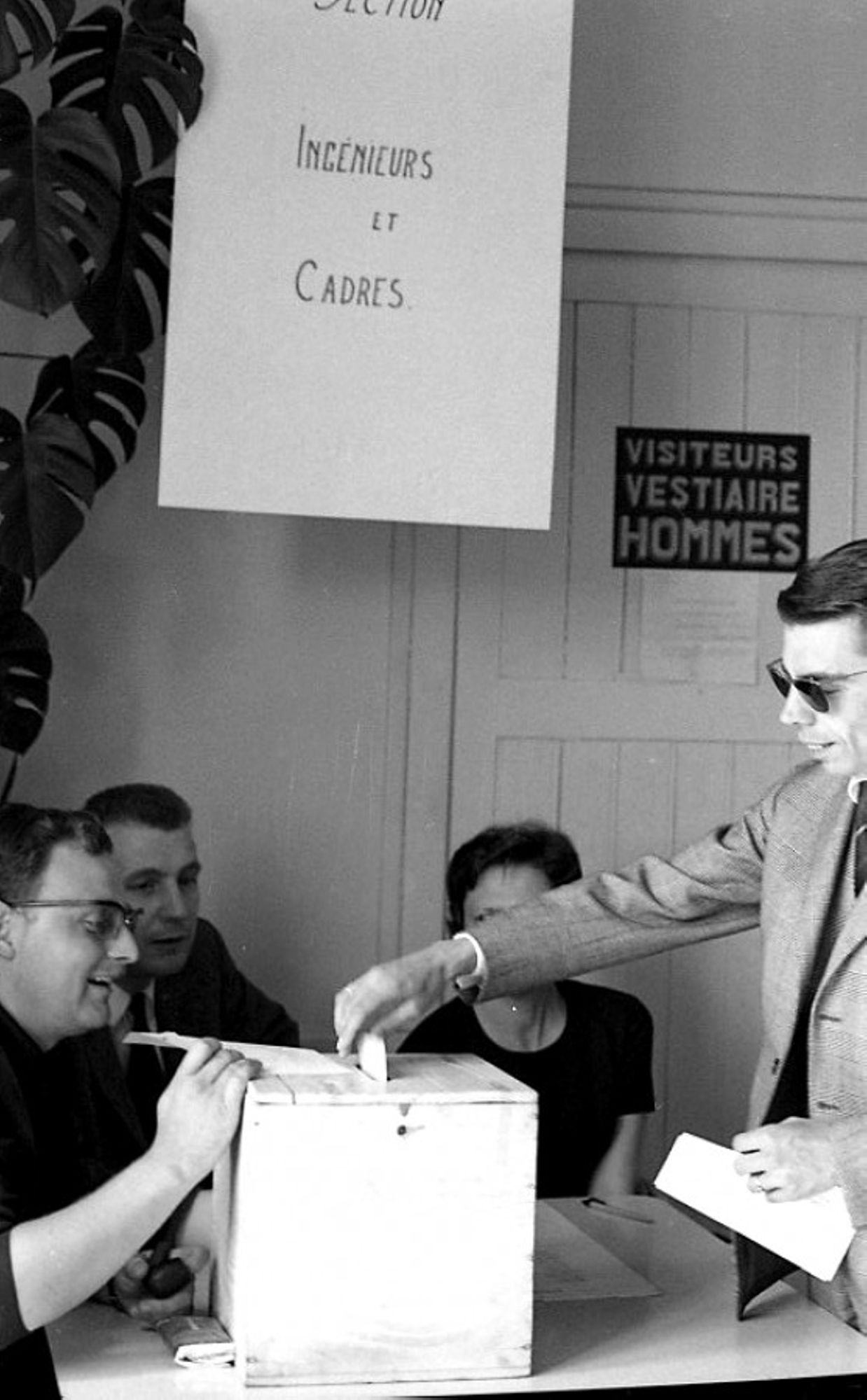 Manifestation syndicale de mai 68