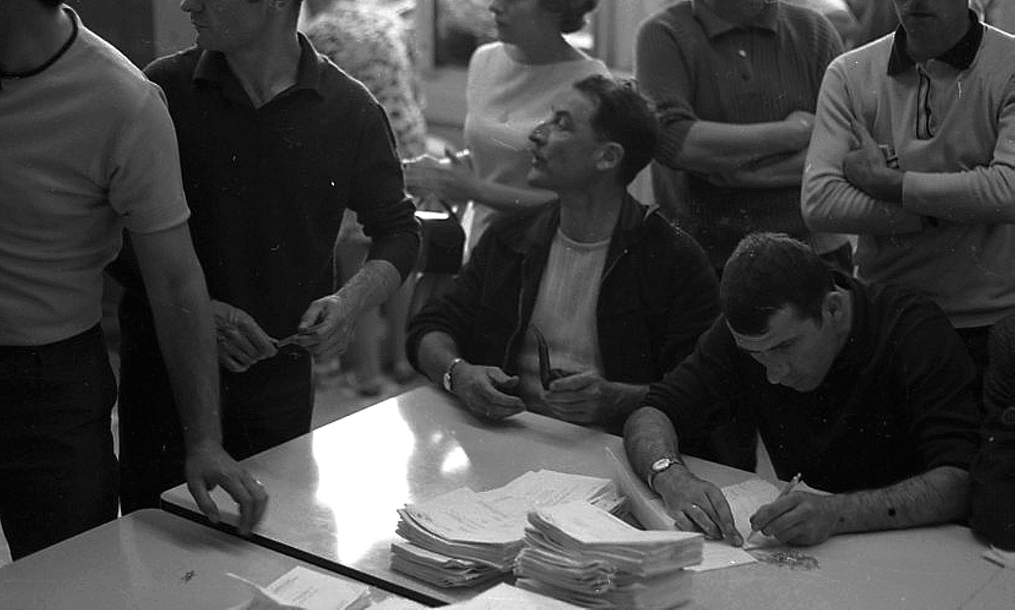 Manifestation syndicale de mai 68