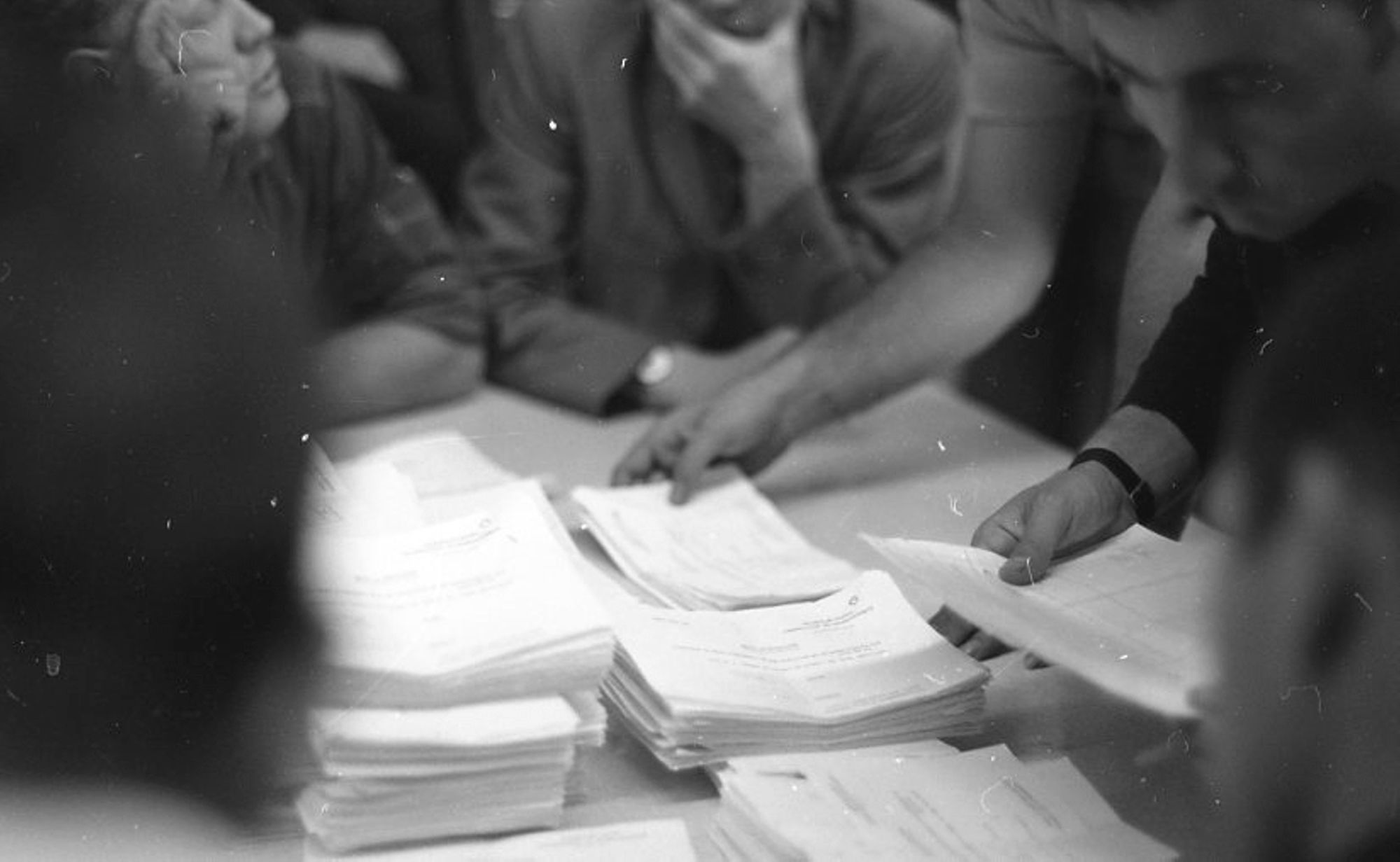 Manifestation syndicale de mai 68