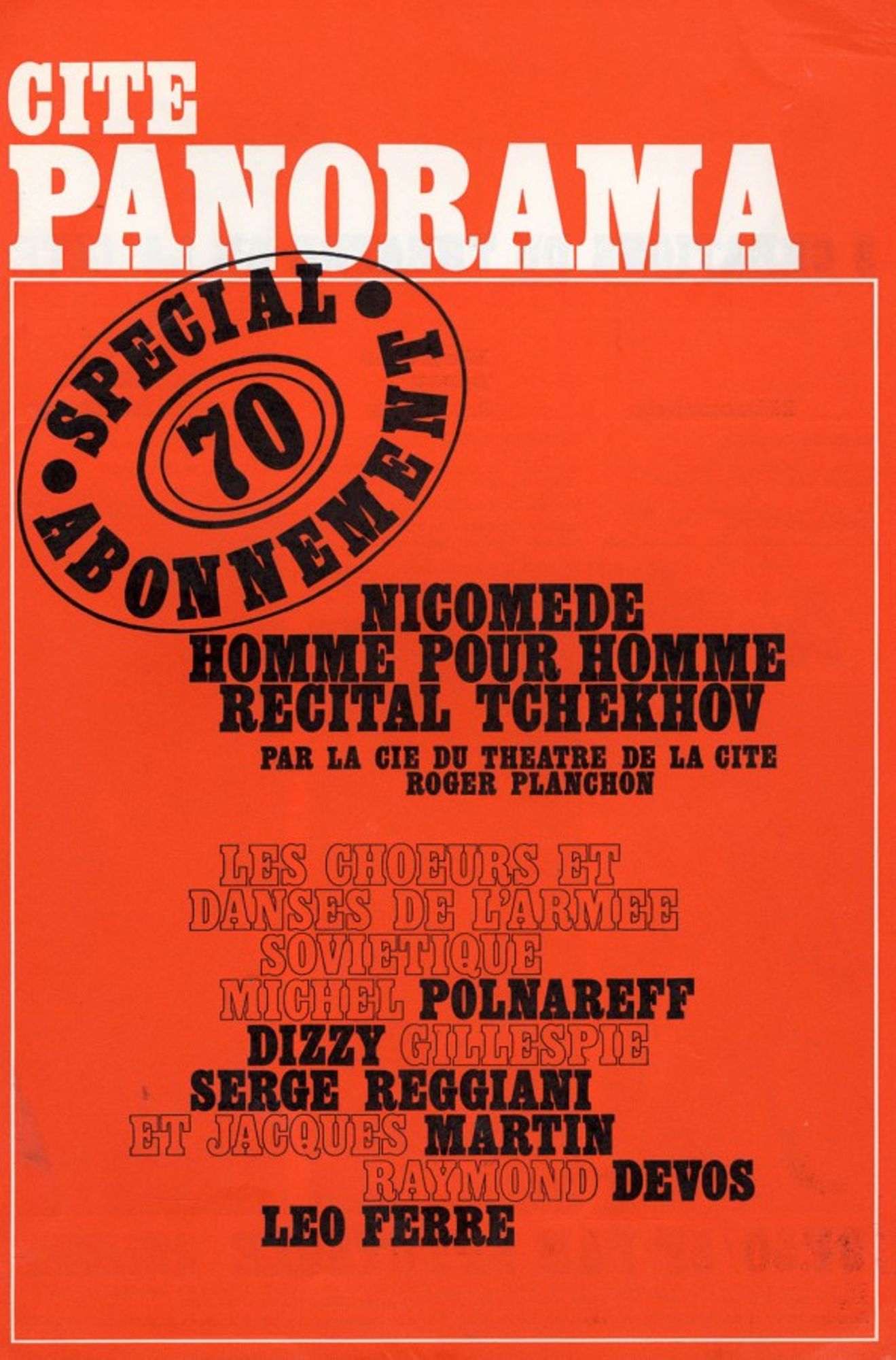 Du théâtre de la Cité au TNP (1957 - 1972)