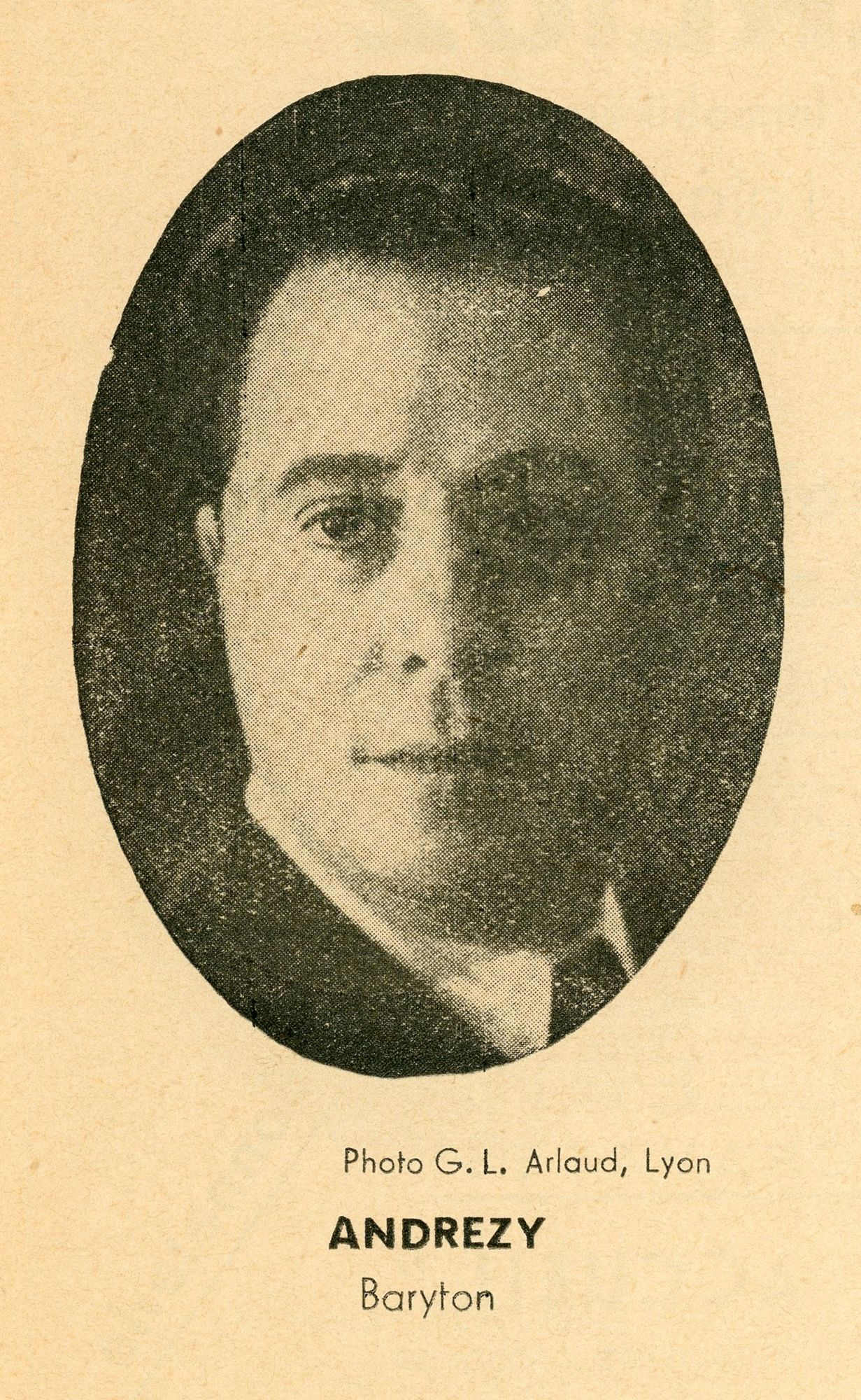 Programme : portrait d’ANDREZY