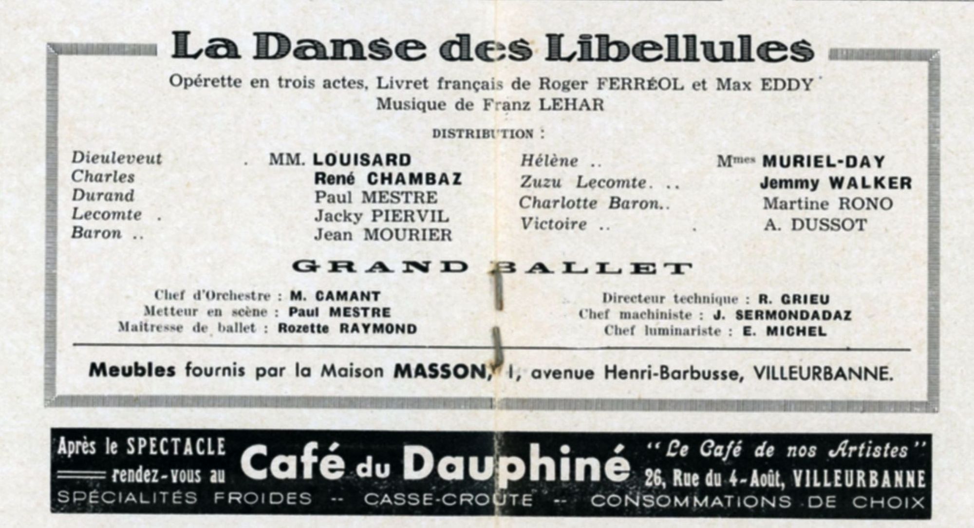 La Danse des Libellules
